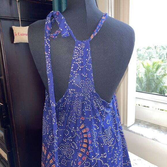 Balades Boho Belted Women's Full Length Romper Jumpsuit One Size - Picture 3 of 7